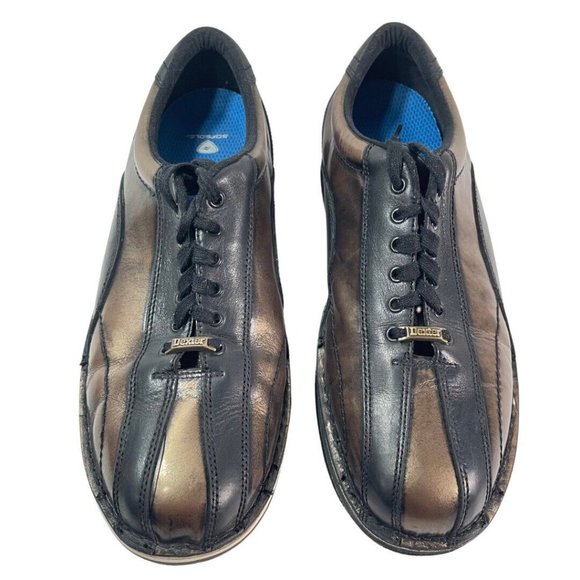 Men's Dexter Bowling Shoes Black/Copper Size 14 B775-1 - Picture 5 of 13
